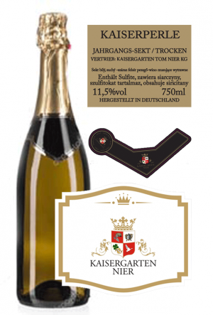 Etikett Kaiserperle Sekt trocken