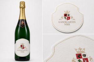 Etikett Kaiserperle Sekt trocken